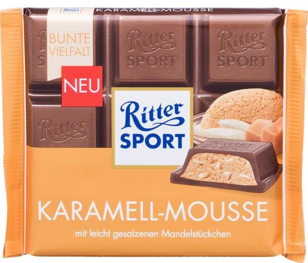 Отзыв на Ritter Sport Шоколад Karamell-Мусс из Интернет-Магазина LIDL