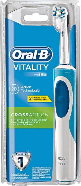 Отзыв на Oral-B powered by Braun Vitality Crossaction elektrische Zahnbürste из Интернет-Магазина ROSSMANN