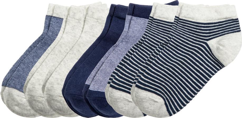 Отзыв на 7 пар Короткие носки из Интернет-Магазина H&M