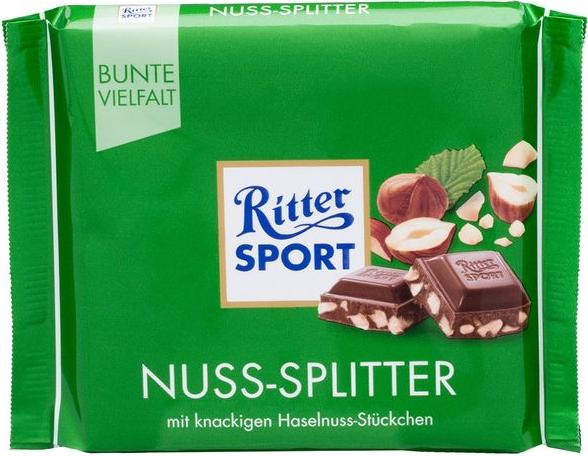Отзыв на Ritter Sport Шоколад Нусс-Сплиттер из Интернет-Магазина LIDL