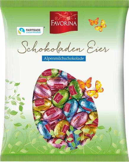 Отзыв на Favorina Schokoladen Eier Alpenmilchschokolade из Интернет-Магазина LIDL