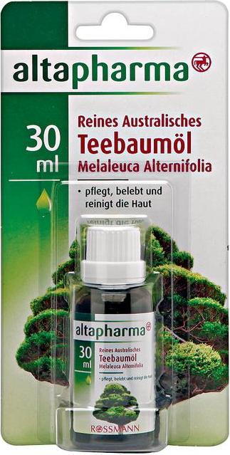 Отзыв на altapharma Reines Australisches Teebaumöl из Интернет-Магазина ROSSMANN