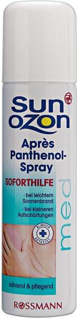 Отзыв на Sunozon med Après Panthenol-Spray Soforthilfe из Интернет-Магазина ROSSMANN