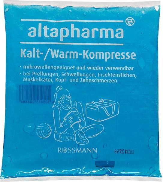 Отзыв на altapharma Kalt-/Warm-Kompresse из Интернет-Магазина ROSSMANN