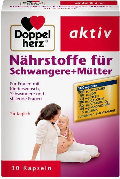 Отзыв на Doppelherz aktiv Nährstoffe für Schwangere + Mütter из Интернет-Магазина ROSSMANN