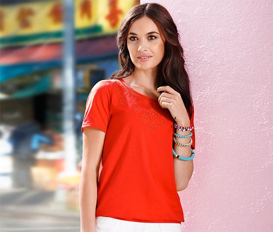 Отзыв на Besticktes Shirt, orange из Интернет-Магазина Tchibo