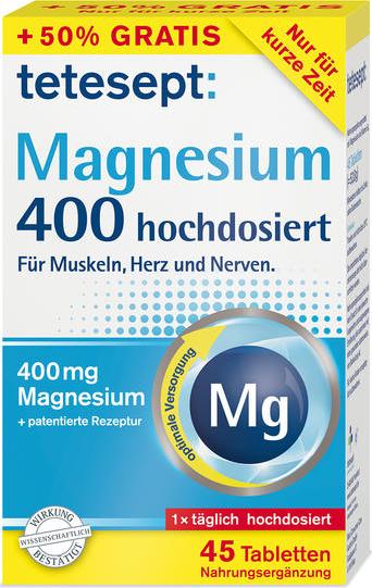 Отзыв на tetesept Magnesium 400 из Интернет-Магазина ROSSMANN