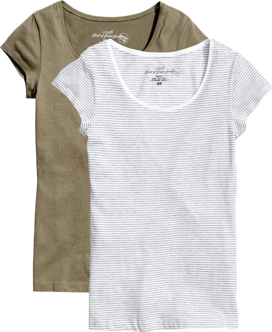 Отзыв на 2 пары футболок из Интернет-Магазина H&M