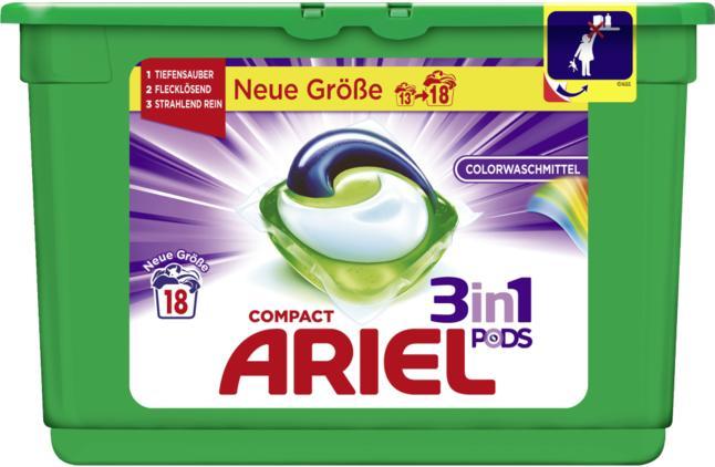 Отзыв на Ariel Compact 3in1 Pods Colorwaschmittel из Интернет-Магазина ROSSMANN