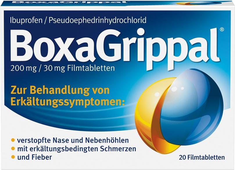Отзыв на Boxagrippal 200 Mg/30 mg Filmtabletten из Интернет-Магазина 