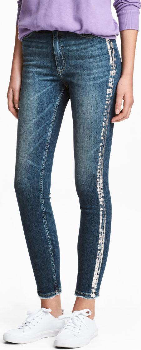 Отзыв на Зауженные джинсы с высокой талией по щиколотку из Интернет-Магазина H&M