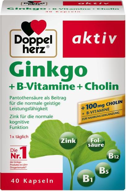 Отзыв на Doppelherz aktiv Ginkgo + B-Vitamine + Cholin из Интернет-Магазина ROSSMANN