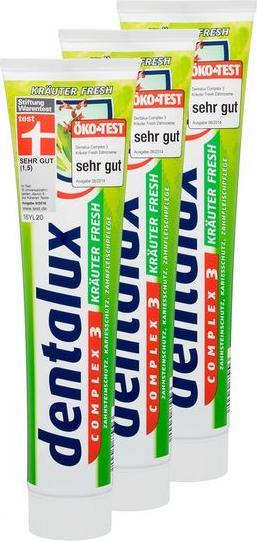Отзыв на DENTALUX® зубная паста свежие травы из Интернет-Магазина LIDL