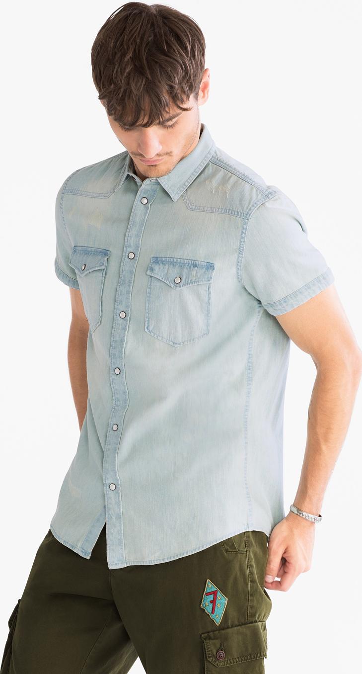 Отзыв на Джинсовая рубашка  нормальные Fit из Интернет-Магазина C&A