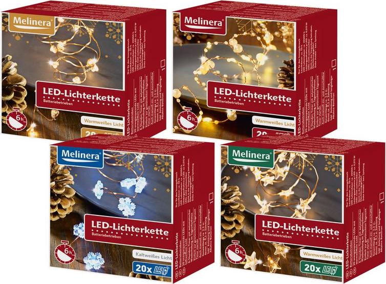 Отзыв на MELINERA® LED-Lichterkette из Интернет-Магазина LIDL