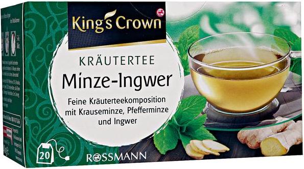 Отзыв на King's Crown Kräutertee Minze-Ingwer из Интернет-Магазина ROSSMANN