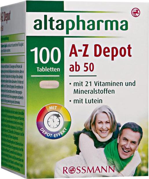 Отзыв на altapharma A-Z Depot ab 50 из Интернет-Магазина ROSSMANN