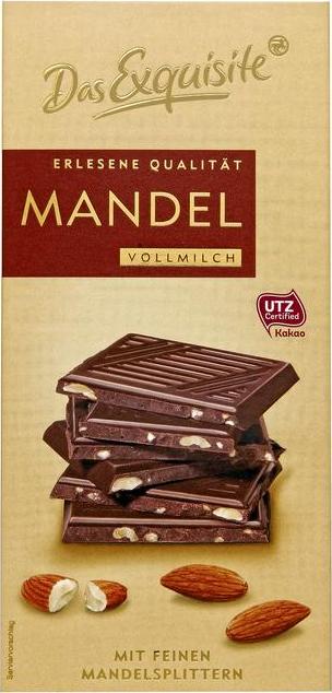Отзыв на Das Exquisite erlesene Qualität Mandel & Vollmilch из Интернет-Магазина ROSSMANN