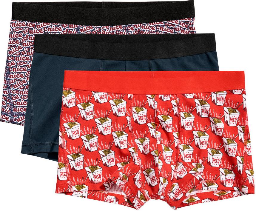 Отзыв на 3 шт. Спортивные трусы из Интернет-Магазина H&M