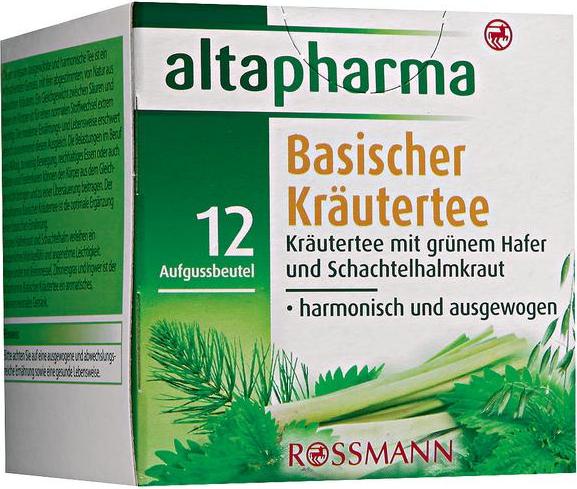 Отзыв на altapharma Basischer Kräutertee из Интернет-Магазина ROSSMANN