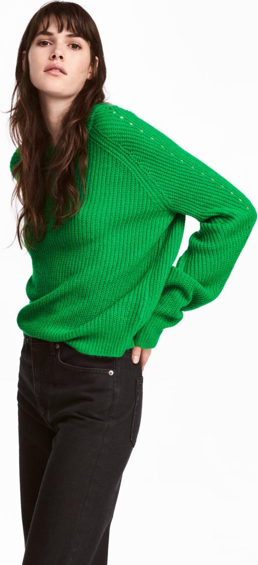 Отзыв на Полосатый пуловер из Интернет-Магазина H&M