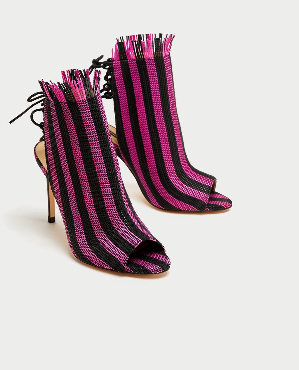 Отзыв на OFFENE сандалии на каблуке с полосами из Интернет-Магазина Zara