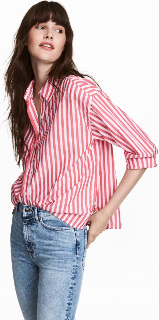 Отзыв на Широкая хлопковая блузка из Интернет-Магазина H&M