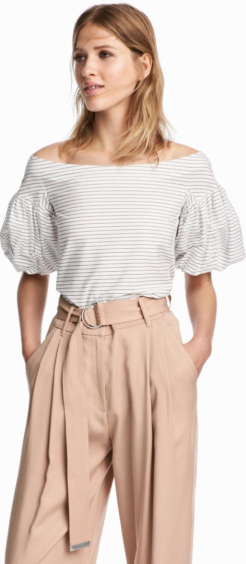 Отзыв на Блузка со спущенными плечами из Интернет-Магазина H&M