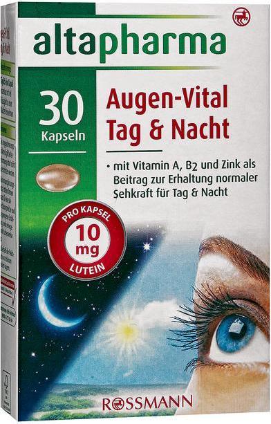 Отзыв на altapharma Augen-Vital Tag & Nacht из Интернет-Магазина ROSSMANN