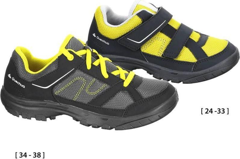 Отзыв на Обувь для ходьбы Arpenaz 50 для детей желтый QUECHUA из Интернет-Магазина Decathlon