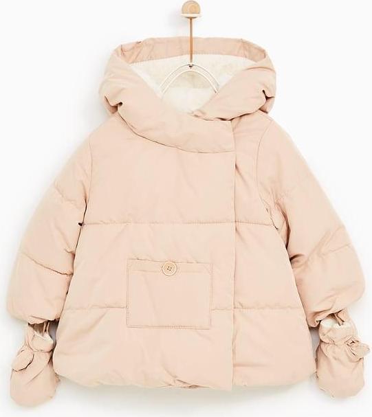 Отзыв на ДВУХРЯДНЫЕ куртка с РУКАВИЦАХ из Интернет-Магазина Zara