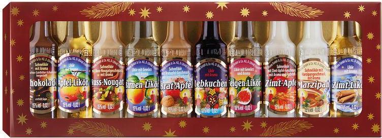 Отзыв на Heiko Blume Weihnachtsliköre 10x0,02-l 15% - 21% Vol из Интернет-Магазина LIDL