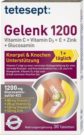 Отзыв на tetesept Gelenk 1200 intense plus Tabletten из Интернет-Магазина ROSSMANN