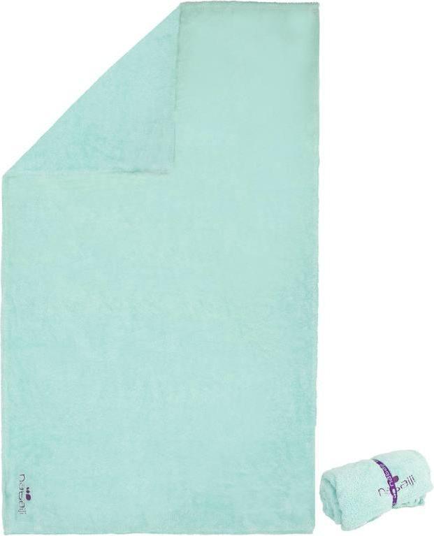 Отзыв на Mikrofaser-Badetuch ultraweich L 80x130cm blau/grün NABAIJI из Интернет-Магазина Decathlon