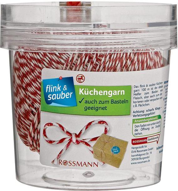 Отзыв на flink & sauber Küchengarn из ROSSMANN