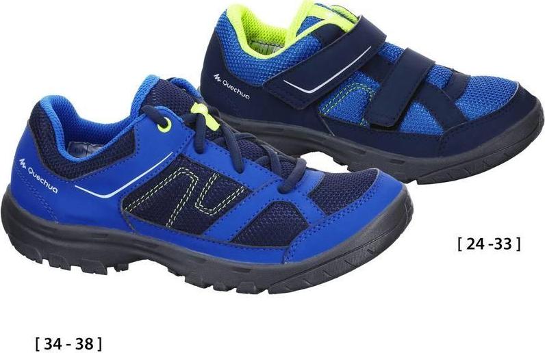 Отзыв на Обувь для ходьбы NH100 для детей голубой QUECHUA из Интернет-Магазина Decathlon