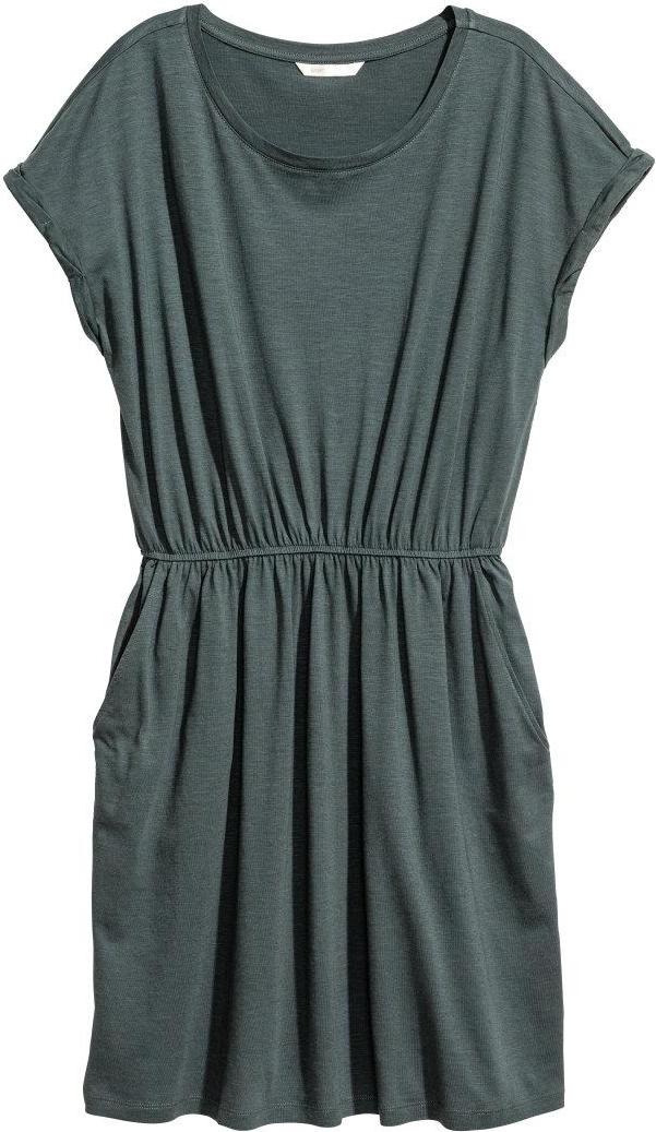 Отзыв на Платье трикотажное c коротким рукавом из Интернет-Магазина H&M