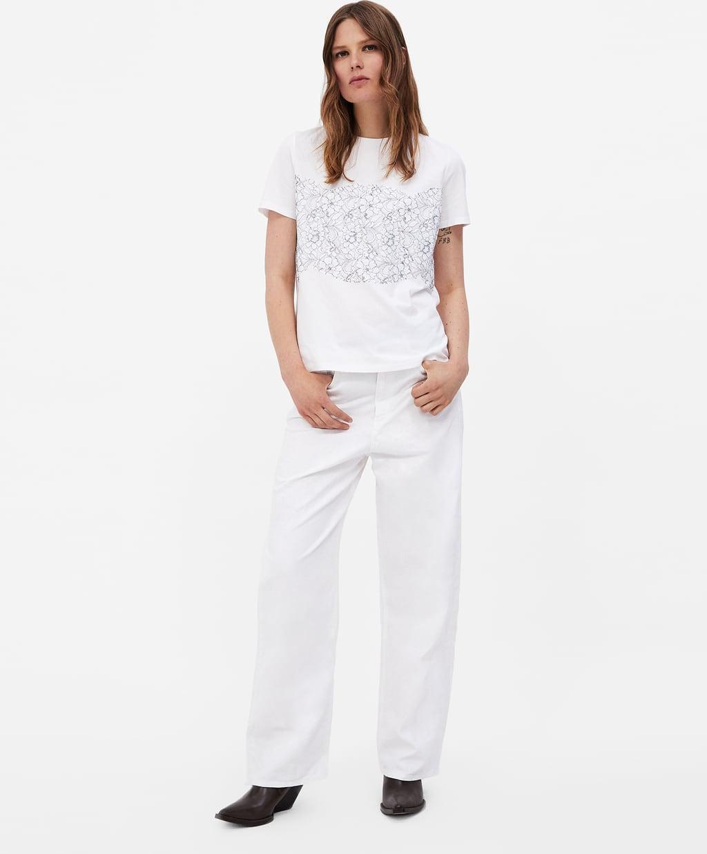 Отзыв на Рубашка с кружевом из Интернет-Магазина Zara