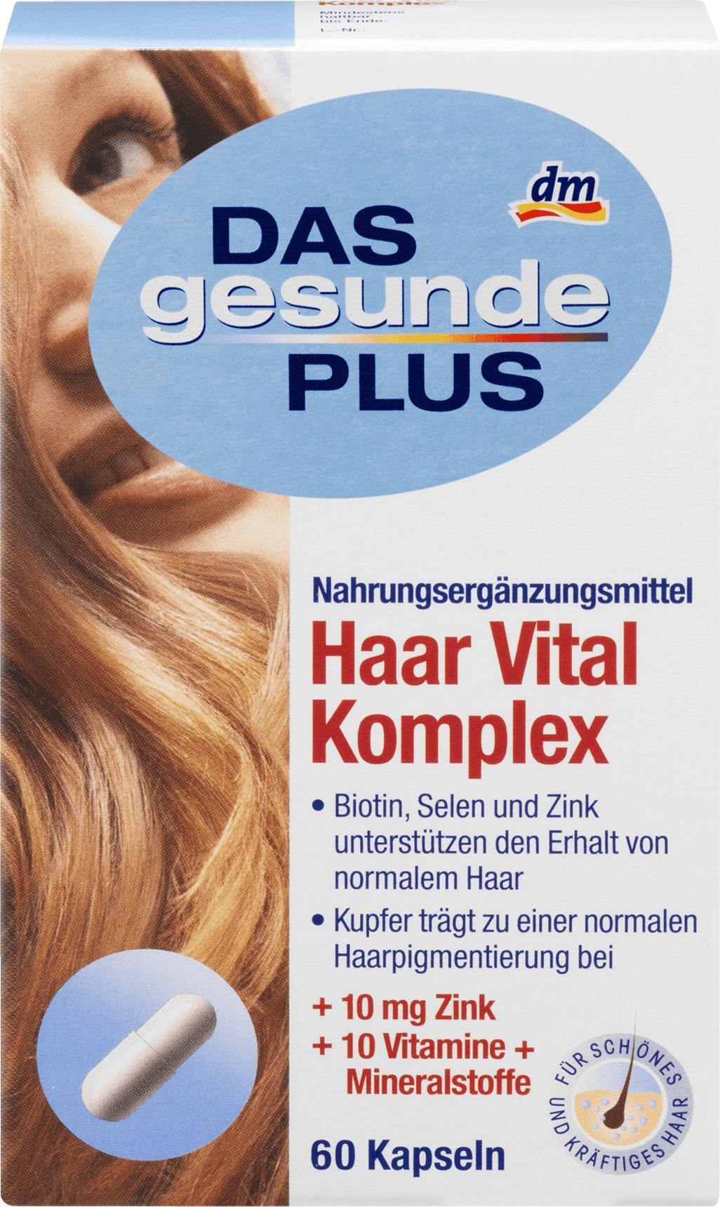 Отзыв на Haar Vital Komplex Kapseln, 60 St из Интернет-Магазина DM