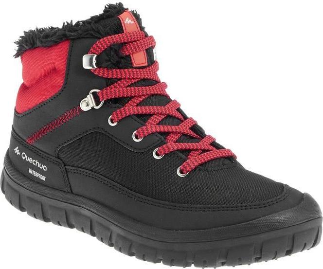 Отзыв на Зимняя обувь Зимние походы SH100 Теплый водонепроницаемый для детей черный из Интернет-Магазина Decathlon