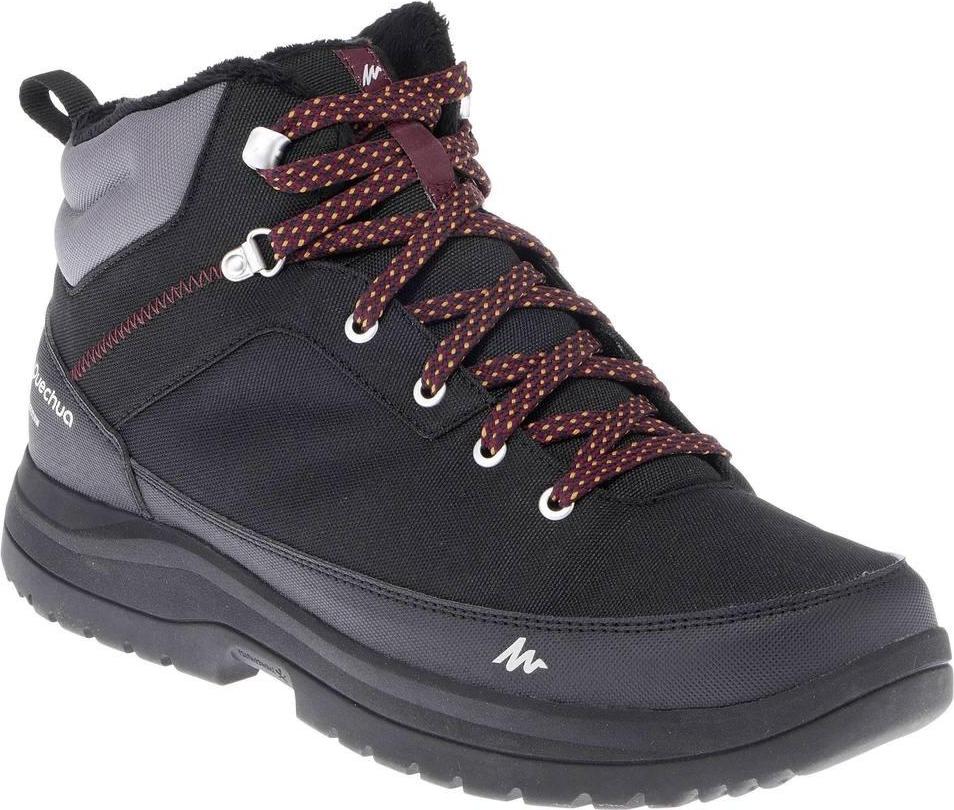 Отзыв на Зимняя обувь Зимние походы SH100 Теплый водонепроницаемый для мужчин черный из Интернет-Магазина Decathlon