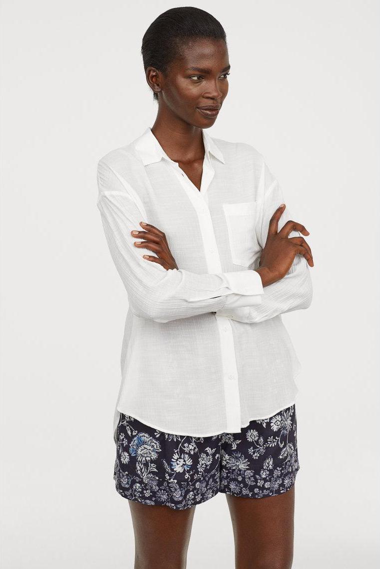Отзыв на Блузка с Вискоза смесь из Интернет-Магазина H&M
