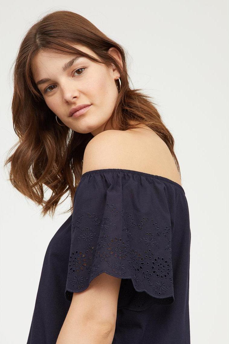Отзыв на Рубашка с вышивкой из Интернет-Магазина H&M