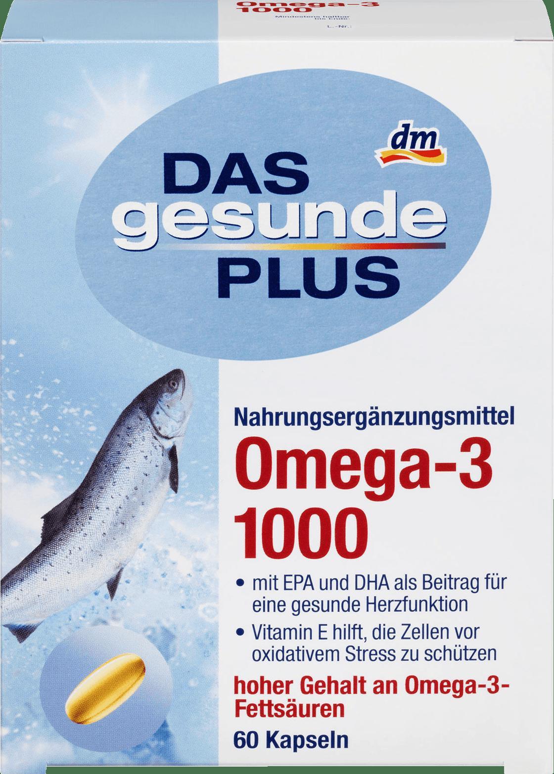 Отзыв на Omega-3 1000 mg Kapseln, 60 St из Интернет-Магазина DM