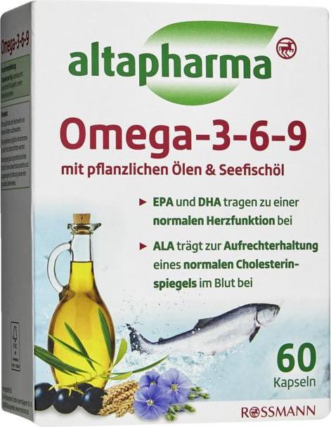 Отзыв на Altapharma Омега 3-6-9 Капсулы из Интернет-Магазина ROSSMANN