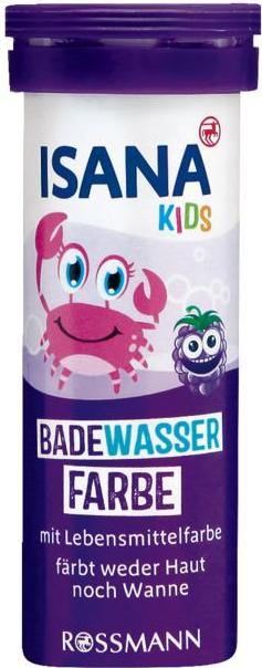 Отзыв на ISANA Kids Badewasserfarbe lila из Интернет-Магазина ROSSMANN
