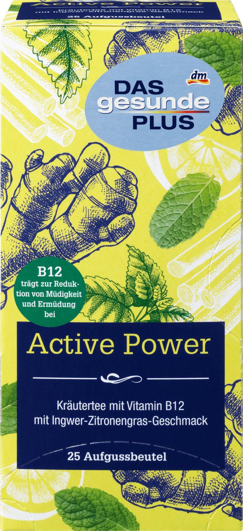 Отзыв на Травяной Чай активный мощность с Витамин В12 & Имбирь-Лимонная Трава-Вкус г (25х1,8г), 45 из Интернет-Магазина DM