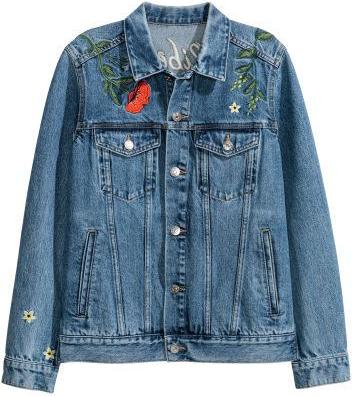 Отзыв на Вышитые джинсовая куртка из Интернет-Магазина H&M