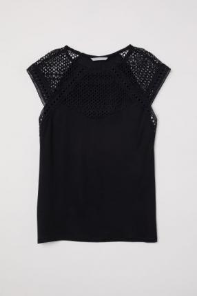 Отзыв на Рубашка с кружевами из Интернет-Магазина H&M