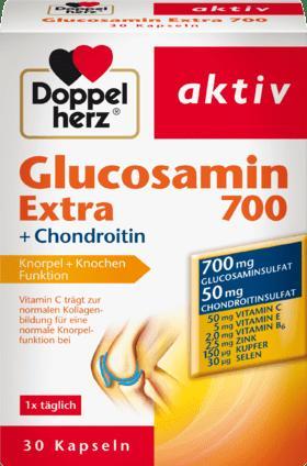 Отзыв на Glucosamin 700 Extra + Chondroitin Kapseln, 30 St из Интернет-Магазина DM